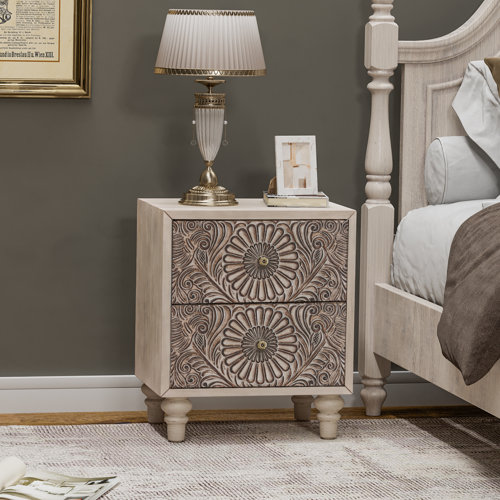 Gray Wood Nightstands You'll Love Wayfair